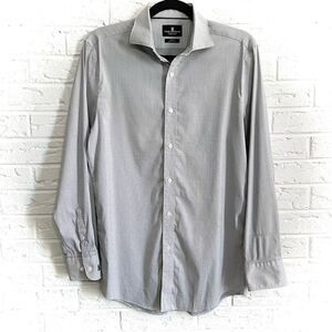 Psycho Bunny Modern Fit Printed Men’s Dress Shirt Size 15 32/33